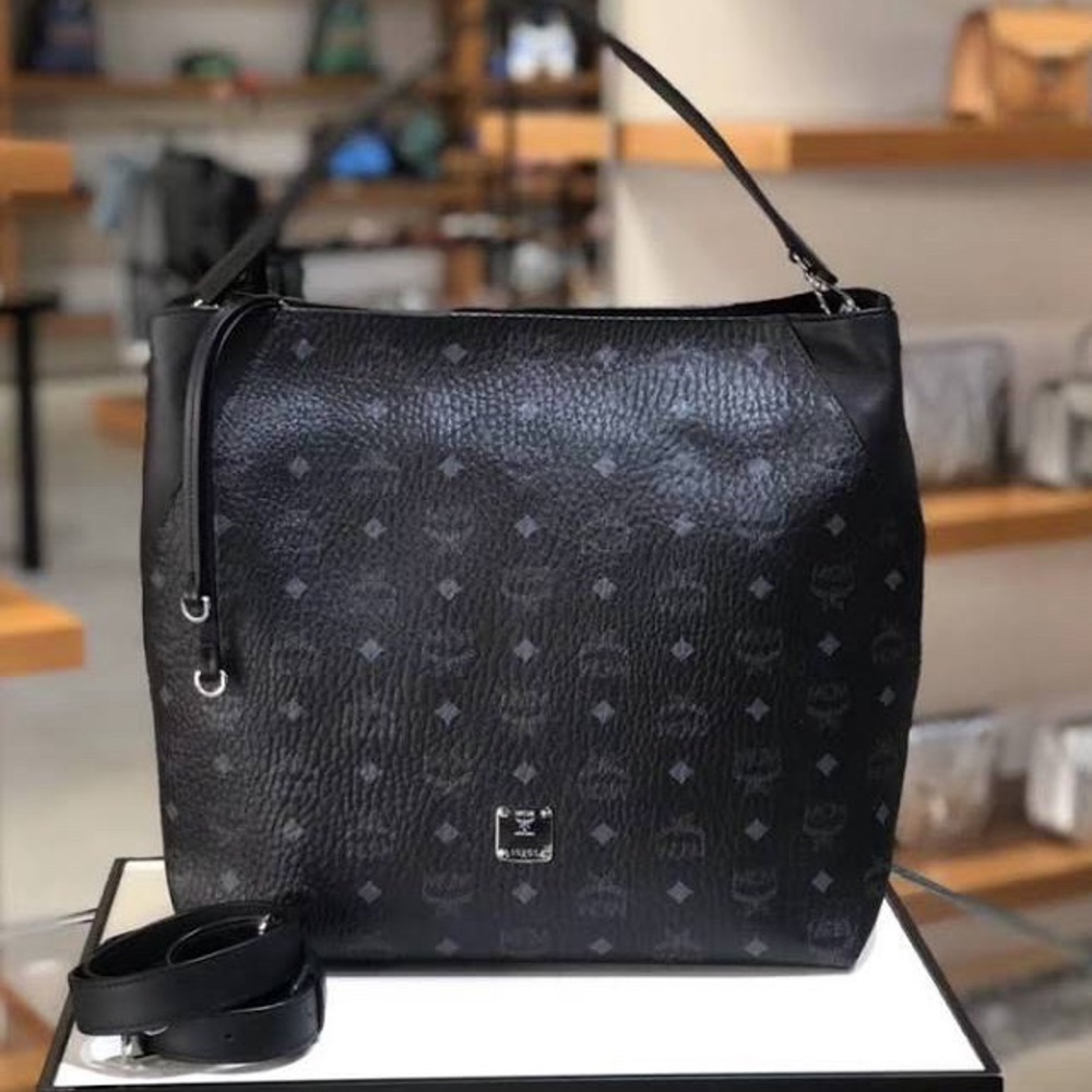 MCM Klara Visetos Hobo Bag